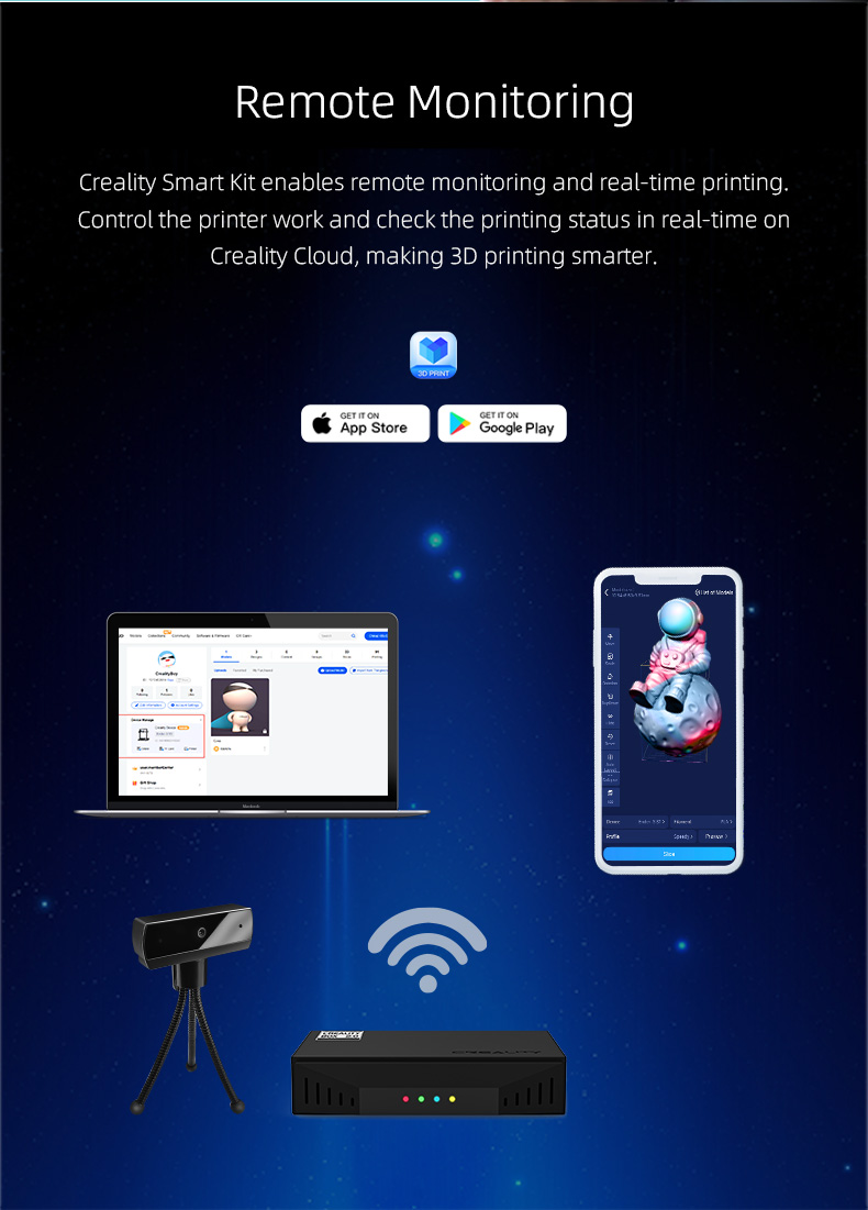Creality Smart Kit: Wifibox 2.0 with 8G TF Card